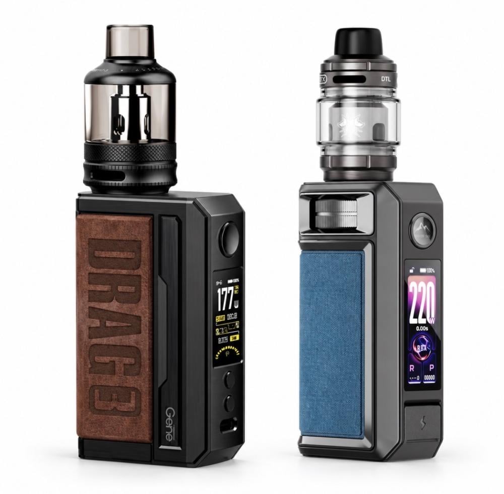 مقارنة شيشة VOOPOO DRAG 6 وDRAG 3: المواصفات والفروق بين الجهازين