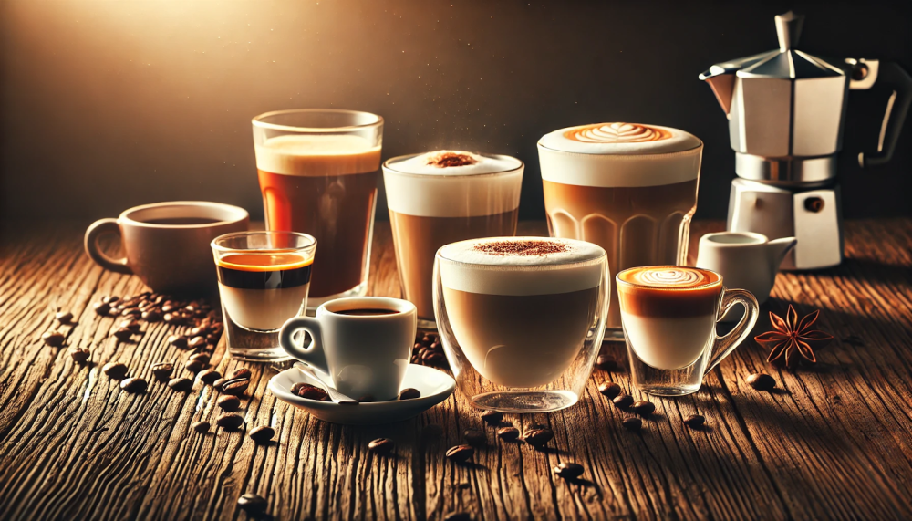 أنواع مشروبات الإسبريسو وأهم المحاصيل المختصة لتحضيرها