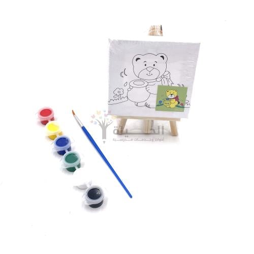 رسمة للتلوين مع حامل 10 سم