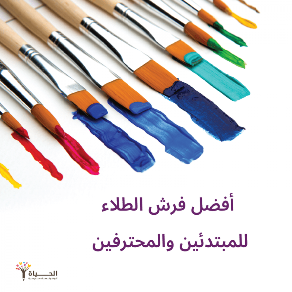 أفضل فرش الطلاء للمبتدئين والمحترفين
