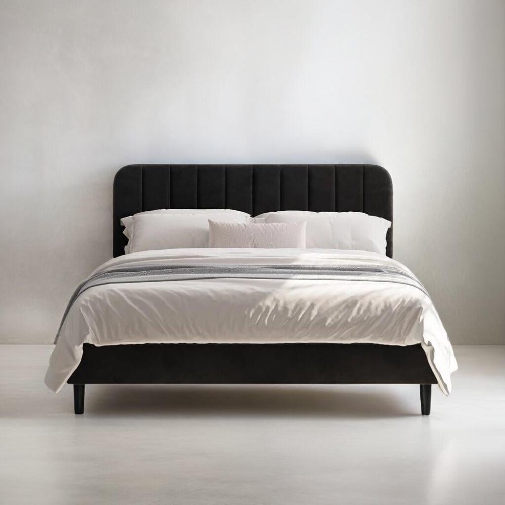 سرير  مودرن - لون أسود