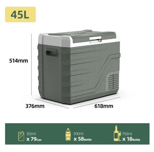 ثلاجة رحلات 45 لتر Alpicool