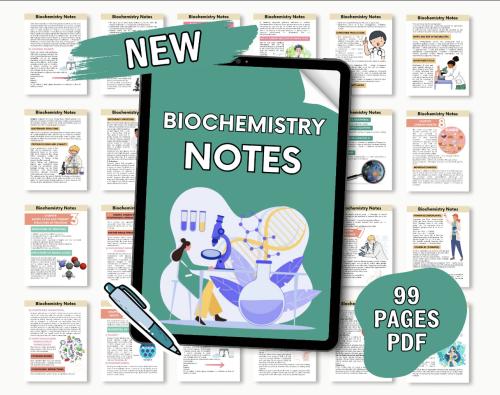 Biochemistry -ملخص كيمياء حيوية
