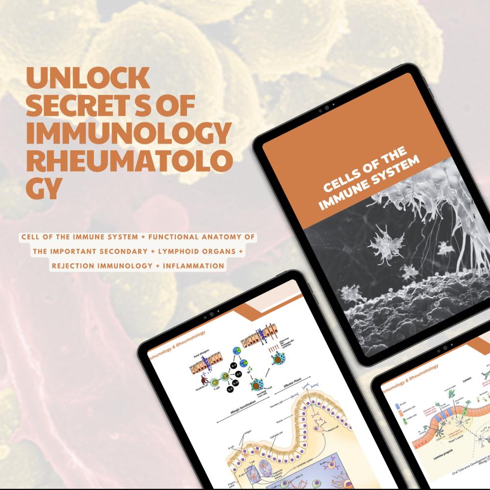 Immunology & Rheumatology-ملخص المناعة الطبية والروماتيزم