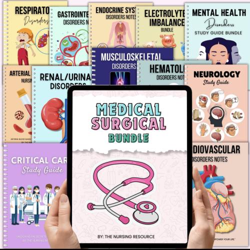 Medical surgical bundle - ملخص التمريض
