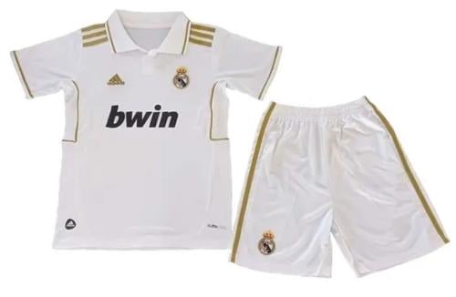 Retro Real Madrid Home Kids Kit 2011/2012