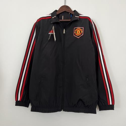 Manchester united Two faced windbreaker jacket