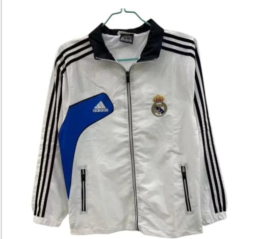Real Madrid x Adidas Vintage Track Jacket - White...