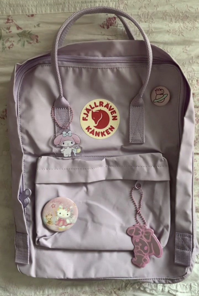 Fjallraven kanken light purple