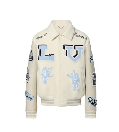 Louis vuitton Multi-Patches Mixed Leather Varsity...