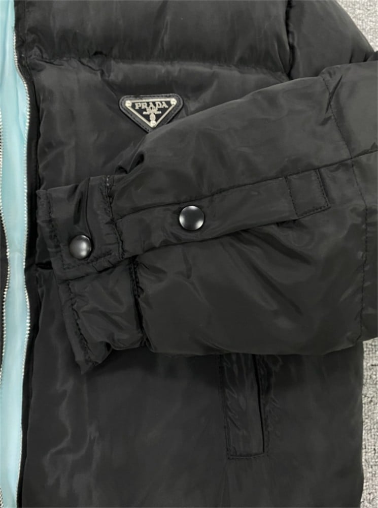 Re-Nylon cropped down prada jacket