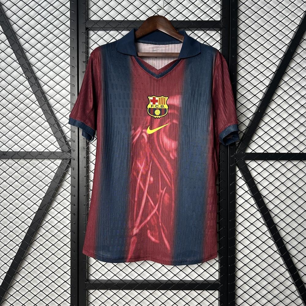 ウェア CJ X NIKE X FC BARCELONA RETRO 2000/01XL CJ X NIKE X FC BARCELONA RETRO 2000/01 HOME SKELETON JERSEY L