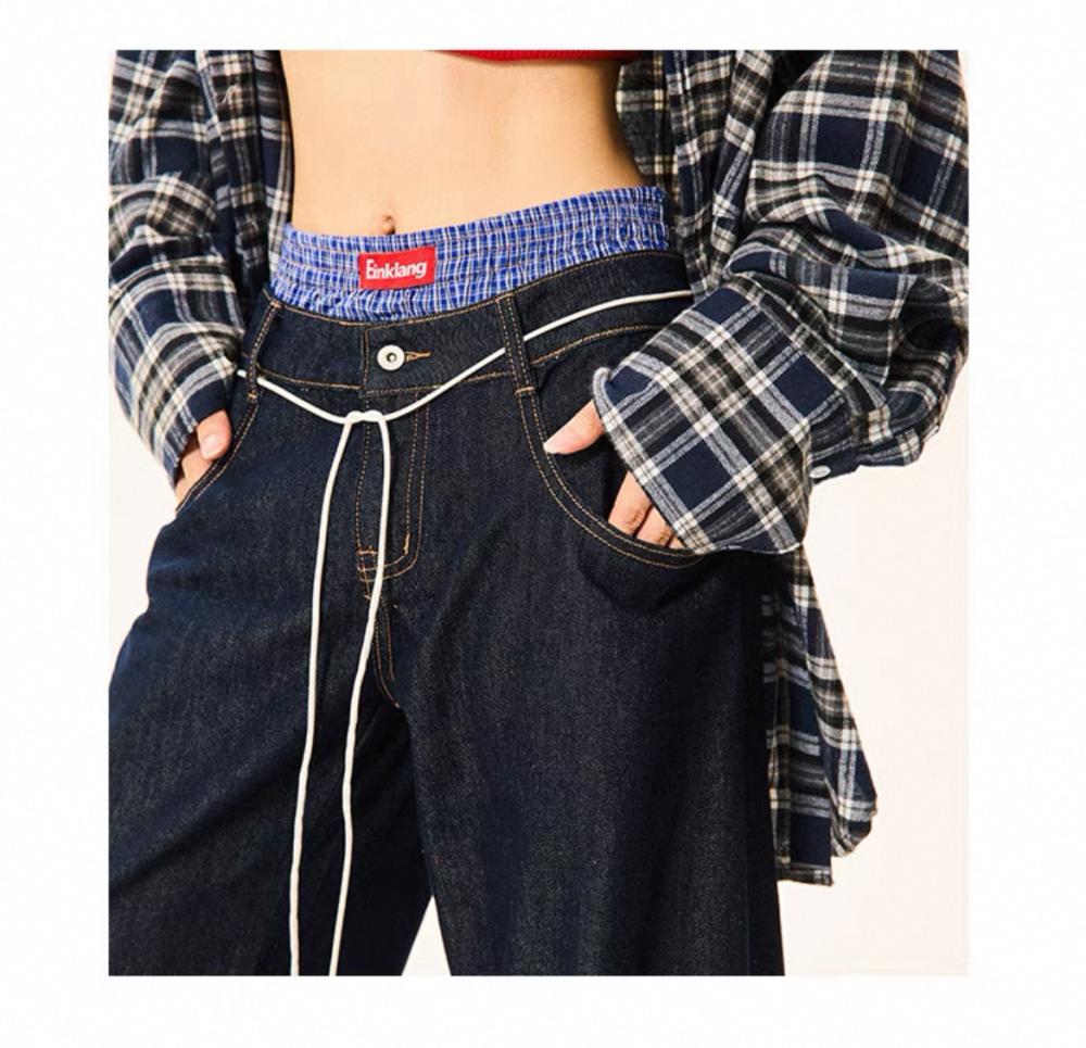 YOUNG STAGES  Double waist jeans