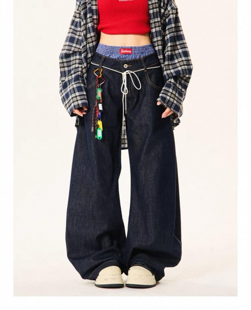 YOUNG STAGES  Double waist jeans