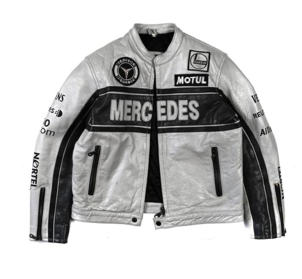 mercedes leather jacket pre order