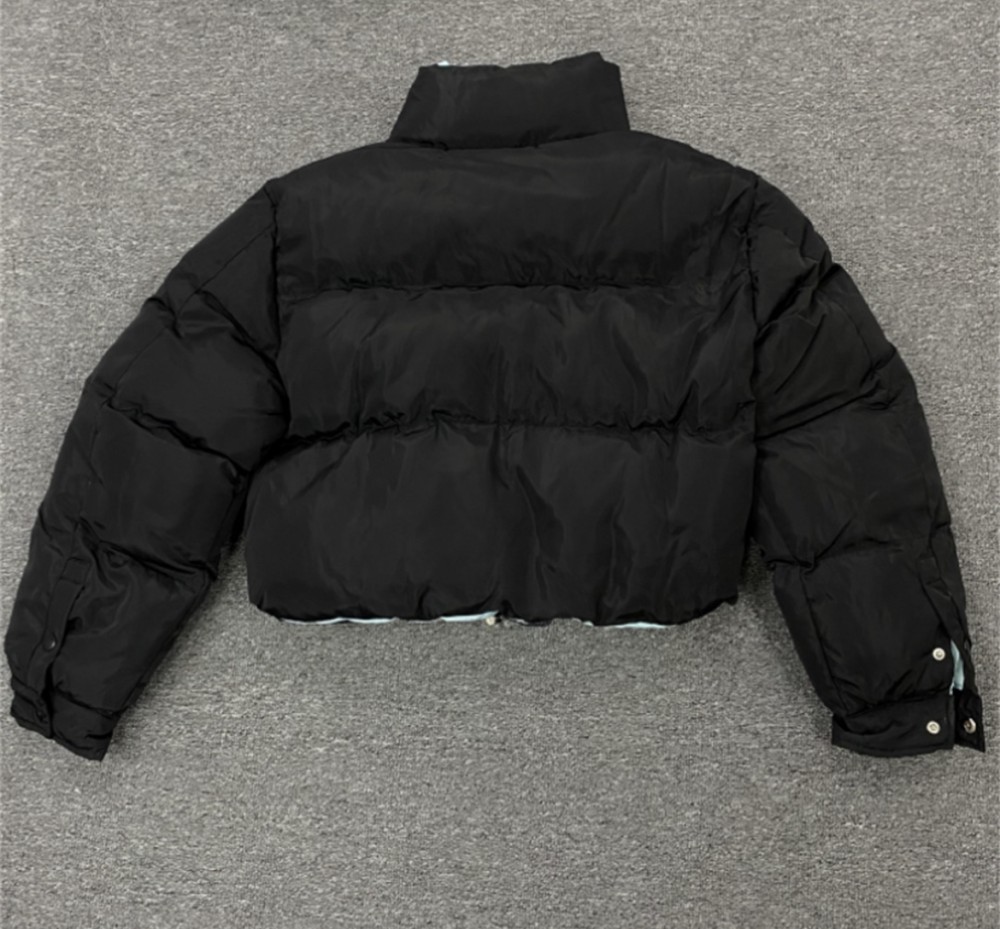 Re-Nylon cropped down prada jacket - متجر باند band store