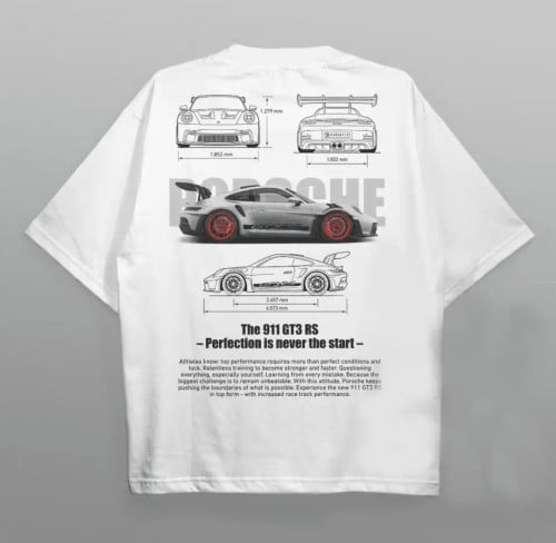 Porsche 911 GT3 RS Printed T-Shirt