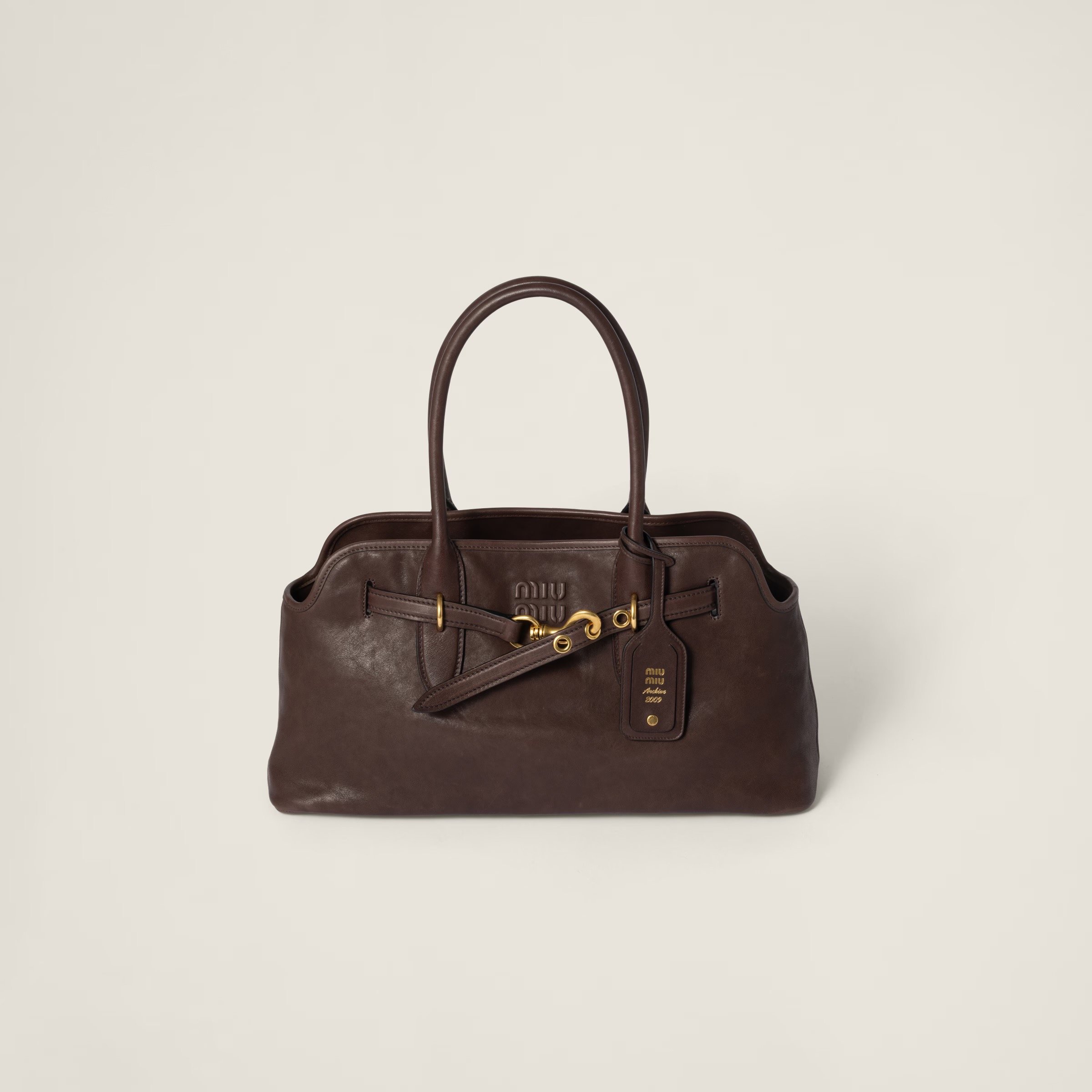 Miu Miu Aventure bag in nappa leather - متجر باند band store