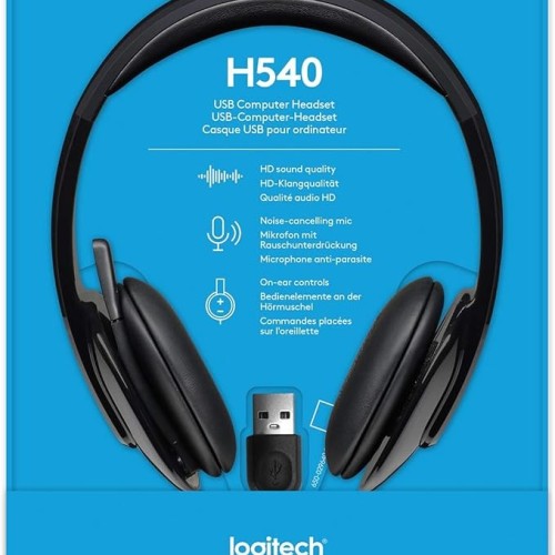 سماعة Logitech H540 USB Computer Headset