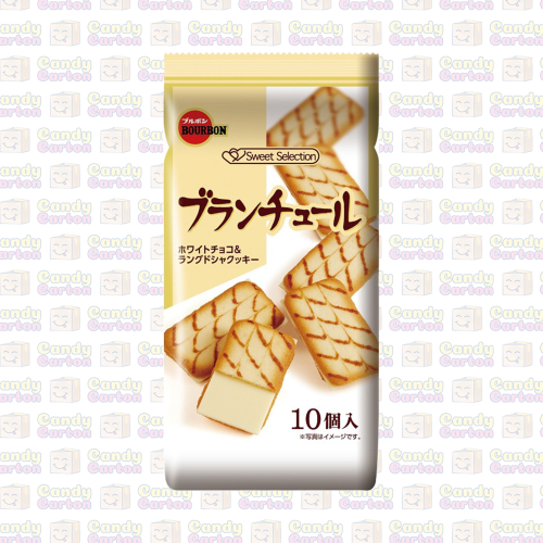 Bourbon Blanchul White Chocolate Japanese Lango De Chat Biscuit