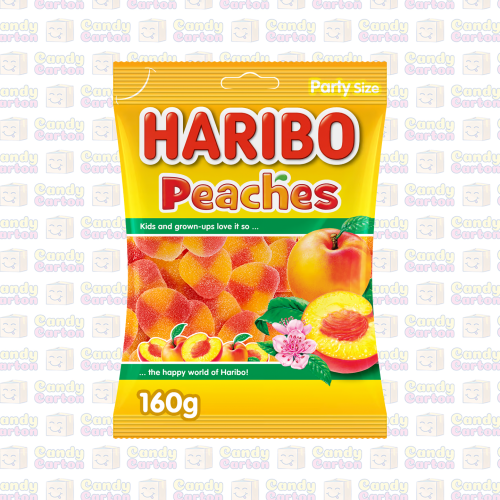 هاريبو حلوى جيلي بالخوخ 160 جم Haribo