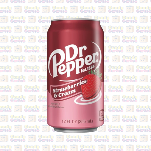 مشروب دكتور بيبر بالفراولة والكريمة 355 مل Dr. Pep...