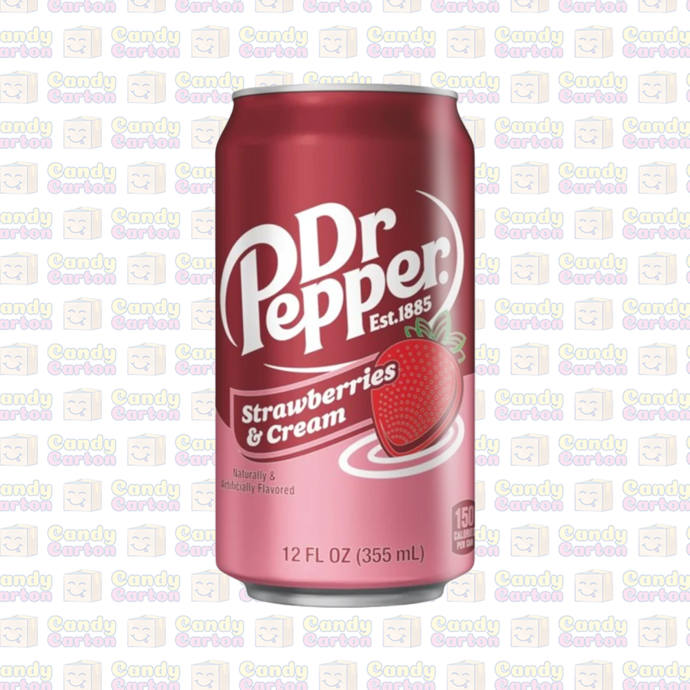 Dr. Pepper strawberry and cream drink 355 ml Dr. Pepper