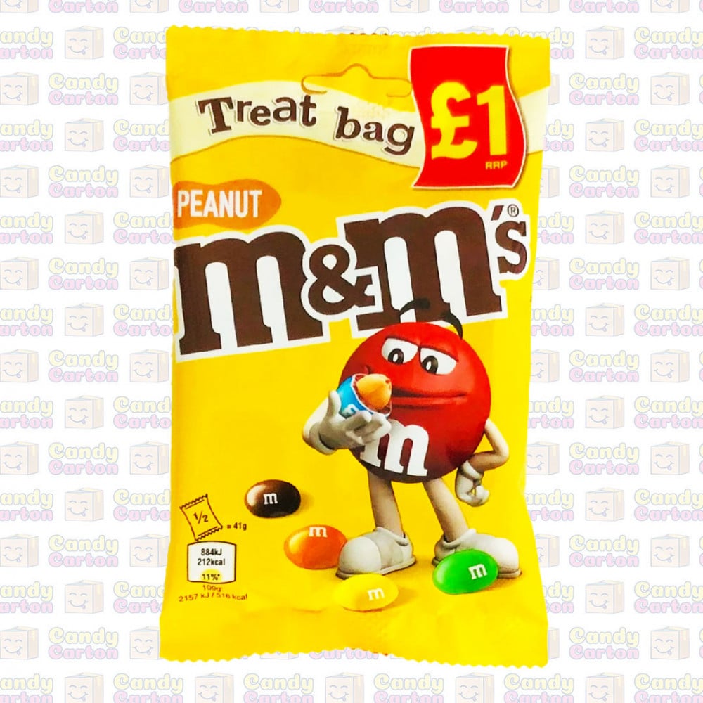 M&M's Peanut - m&ms Peanut( Treat Bag )