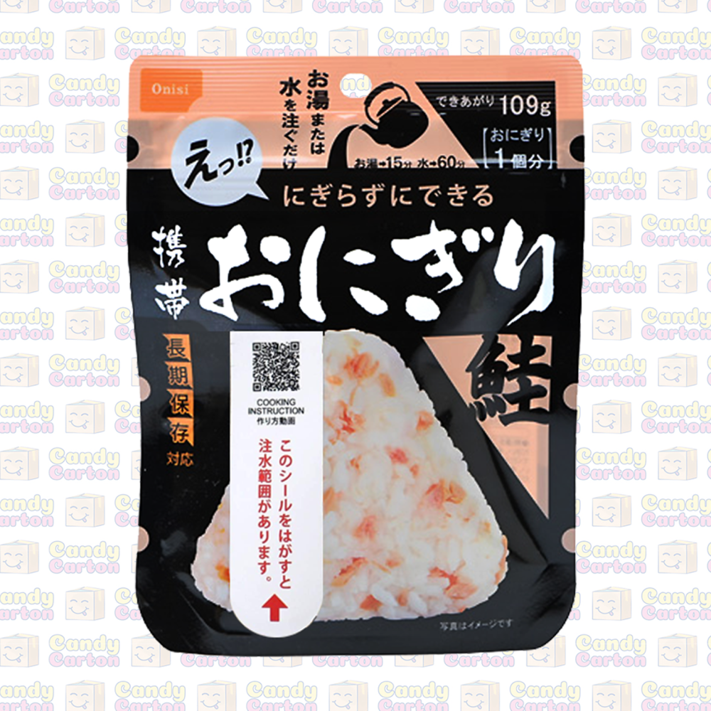 Onishi Pocket Onigiri Salmon 109g Imported from Japan