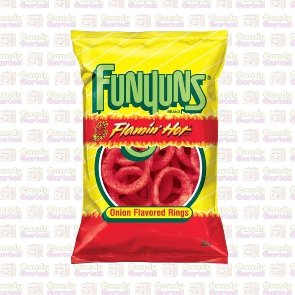 Flamin' Hot Onion Rings - Large Size - funyuns Flamin' Hot