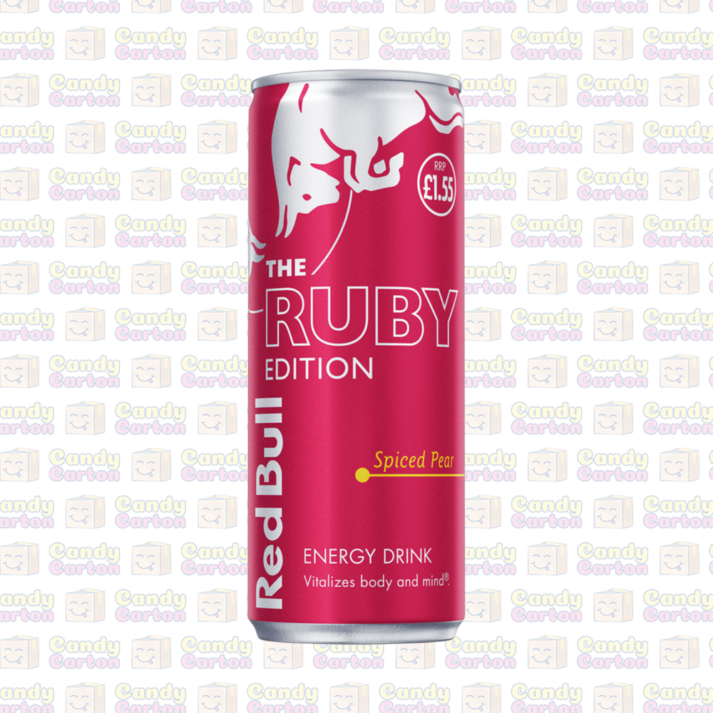 Red Bull Energy Drink Ruby Edition Spiced Pear Flavor 250ml Imported from Japan