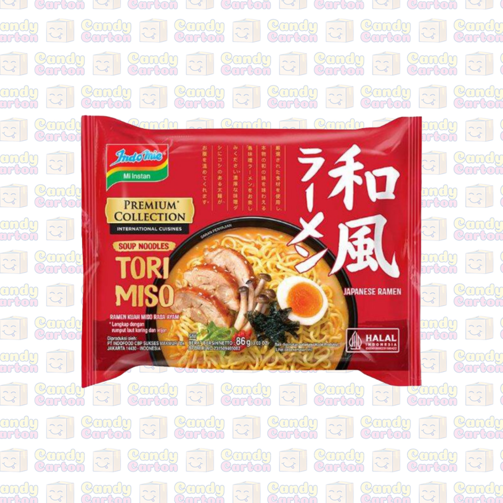 نودلز إندومي  رامين علي الطريقة اليابانية نكهة شوربة ميسو الدجاج رامين