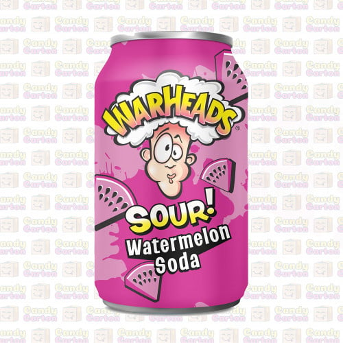 Warheads Sour وارهيدز مشروب غازي حامض نكهة البطي