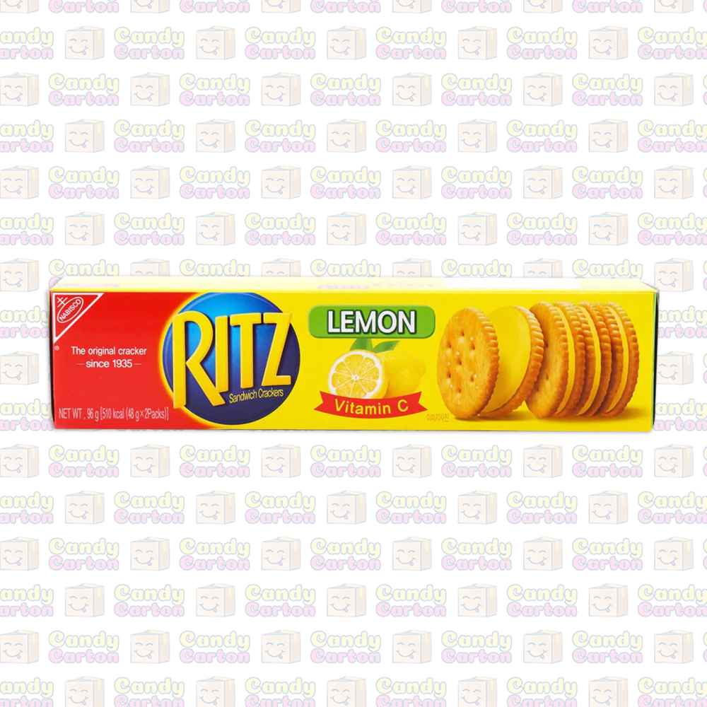 ريتز بسكويت ساندويتش بطعم الليمون 96 جرام مستورد اندونيسيا RITZ Lemon Sandwich Crackers 96g