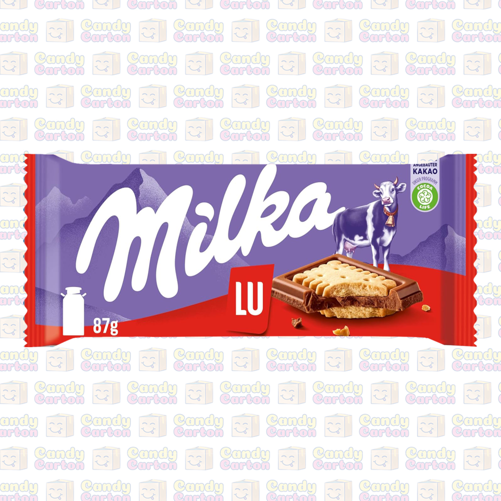 Milka lu Chocolate 87 g Imported from Germany