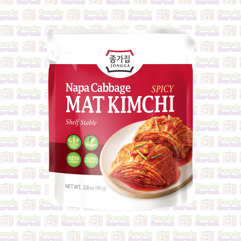 JONGGA mat kimchi napa cabbage spicy 80g