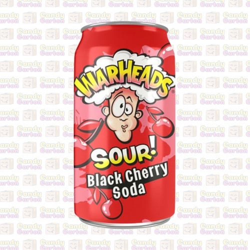 Warheads Sour وارهيدز مشروب غازي حامض نكهة الكرز