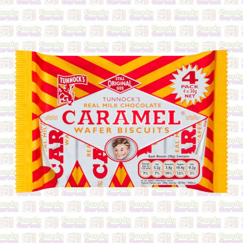 بسكوت كرميلا الاصلي انتاج بريطانيا *4 قطع -caramel