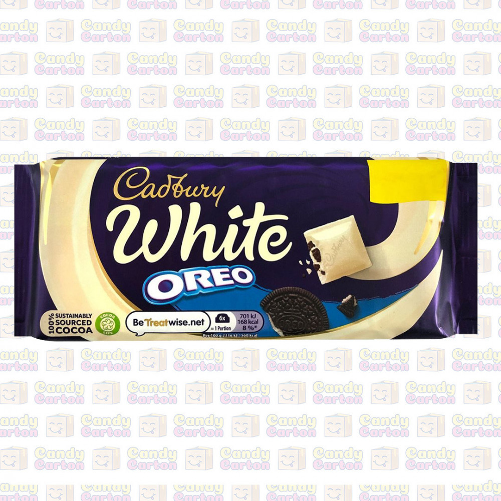 Oreo - Cadbury white chocolate stuffed with Oreo
