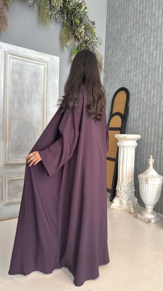 عباية قماش كريب استرتش