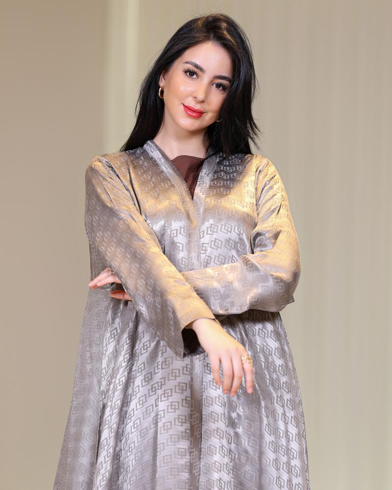 عبايه حرير جاكار يباني