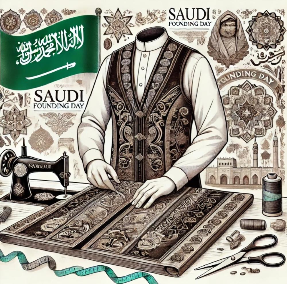 "تفصيل سديري: فن الحياكة السعودية وأسرار الإتقان" بخامات عاليه 100%