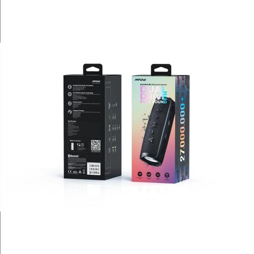 MPOW R9 black waterproof speaker