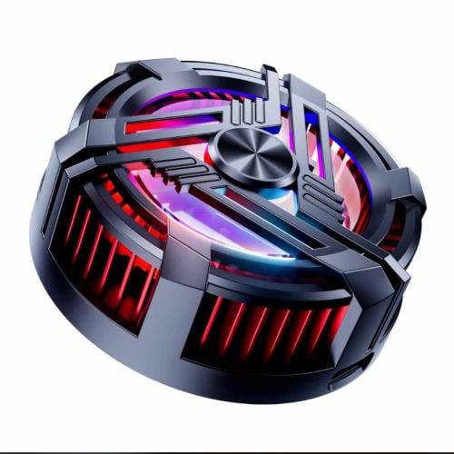 مروحة تبريد الى -9 للجوال للالعاب مع RGB