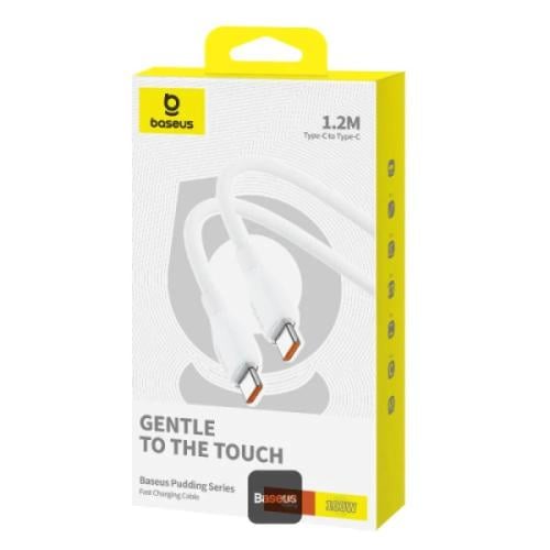 Baseus 1.2m C to C 100W White Cable