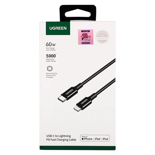 UGREEN PD 60W iPhone Cable 1m Black