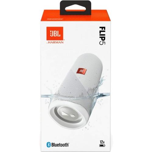 White waterproof speaker from JBL FLIP5