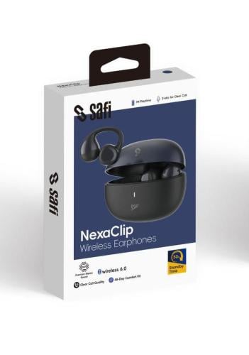 سماعة بلوتوث Nexa Clip اسود من safi sf-ep002