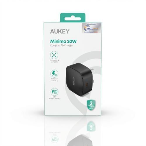فيش منزلي PD 20W اسود من AUKEY