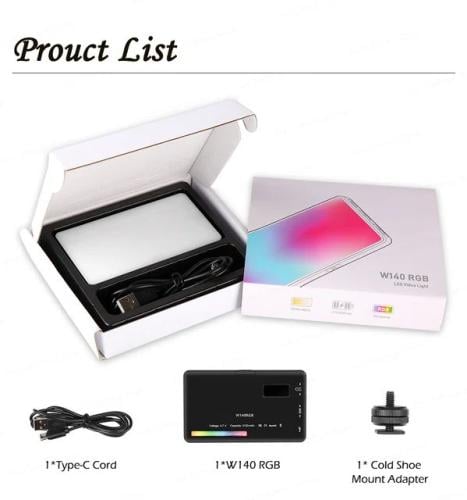 اضائة RGB للتصوير W140rgb